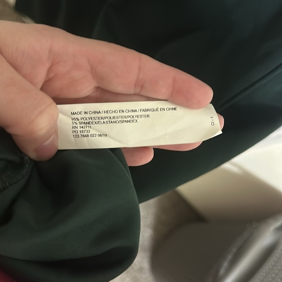 NWT Eloquii Elegant Dark Green Emerald MIDI Dress - Picture 6 of 6